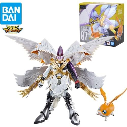 Bandai Digimon Adventure Digivolving Geesten Heilige Angemon Actie Pvc Collectible Model Toys Anime Karakter Speelgoed Gift