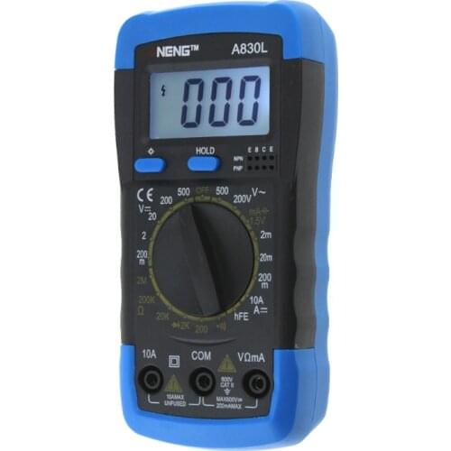 ANENG A830L Digital Multimeter LCD DC AC Voltage Diode Freguency Multitester Dropshipping