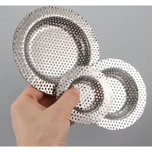 Household Kitchen Sink Filter Shower Drain Hair Catcher Stopper Bathroom Floor Drain Cover Universal Anti-clogging Sink Strainer