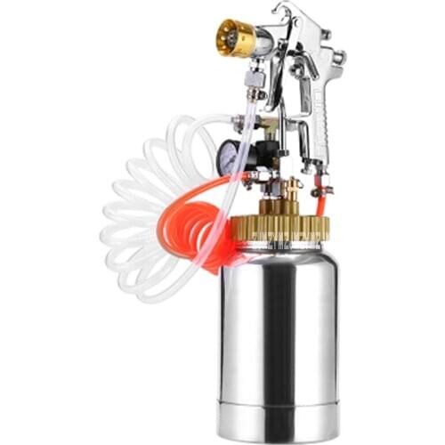 2L Pressure Tank Sprayer Multi-colour Paint Water-in-water Spray Gun Latex Paint Spray Gun 0-3bar 2.5/3.0/3.5/4.0mm (21*12cm)