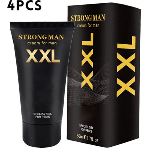 Strong Man XXL Big Dick Sex Delay Ejaculation Cream 50ml Penis Thickening Extender Enlargement Massage Oil Cream Increase Growth