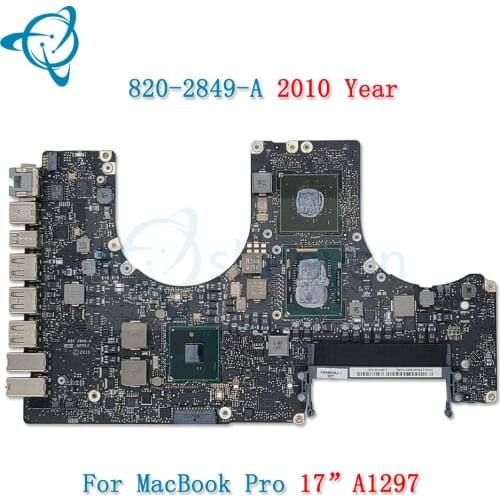 Shenyan 820-2849-a 2010 A1297 i7 2.66Ghz Motherboard for Macbook Pro 17" Logic Board EMC 2352 MC024xx/A