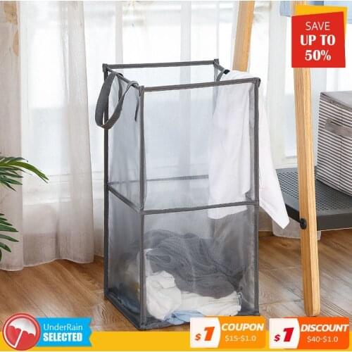 Can Fold Storage Bag Household Bathroom Dirty Laundry Basket Folding Clothing Storage Bucket Clothes Toys Organizer Storage Box