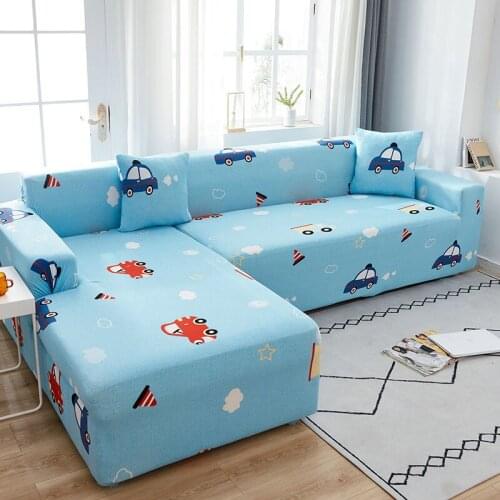 New Simple Style Couch Cover Elastic Sofa Cover for Living Room L Shape Sofa Cover Chaise Longue Sofa Cover All-inclusive F8550