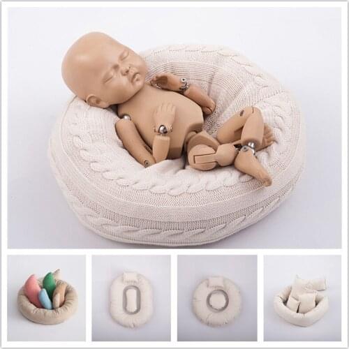 Baby Photography Props Accessories Newborn Posing Pillows Cushion Pad for Infant Baby Photo Shooting