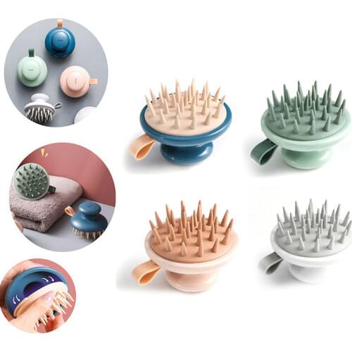 1Pcs Shampoo Brush Handheld Scalp Meridian Massage Brush Shower Hair Comb Portable Shampoo Brush Hair Care Comb