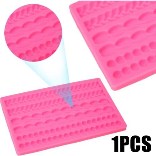 3D Kint Rope Silicone Fondant Mould Decorating Cake Mold for Chocolate Cookie Baking Supplies