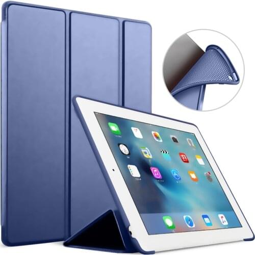 PU Leather Silicone Case for IPad 9.7 Air 1 Air 2 Funda for IPad 9.7 6th 5th Generation Case for IPad 2017 2018 Pro 9.7inch 2016