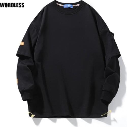 WORDLESS Mens Fleece Hoodies