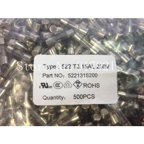 [ZOB] The German Better 522T3.15AL Betty insurance tube fuse 3.15A250V 5X20 to ensure genuine --200pcs/lot