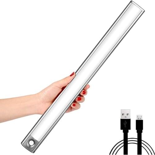 15/33 LEDs PIR Motion Sensor Closet Lamp Night Lights LED Under Cabinet Light Auto On/Off For Kitchen Bedroom Wardrobe Lighting