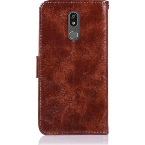 For LG k40 Case PU Leather Wallet Magnetic Adsorption Folio Flip Cover Phone Case For LGK50 for LGQ60