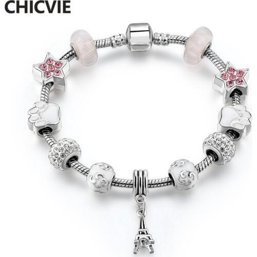 Белые браслеты CHICVIE China At AliExpress