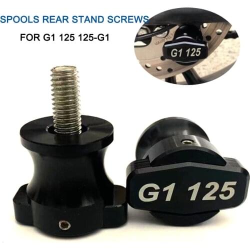 For Zontes G1 -125 G1 125 125-G1 G1 Motorcycle Swingarm Spools Rear Stand Screws Sliders