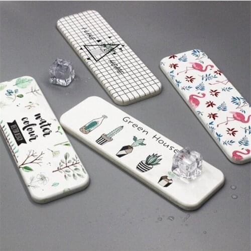 Diatom Mud Pad Washing Bathroom Accessories Soap Holder Coaster Fast Dry