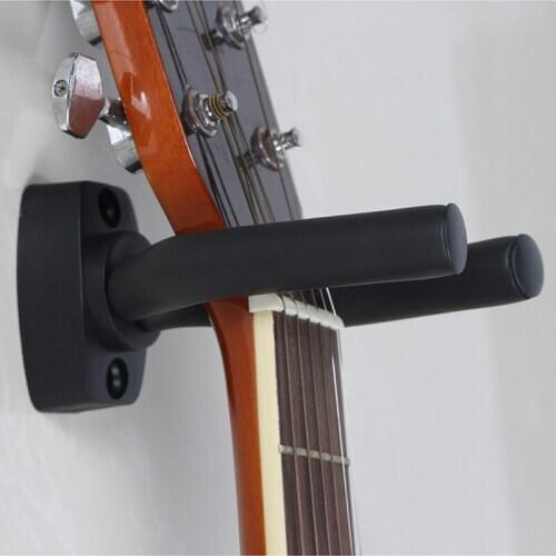 Wall Mount Guitar Hanger Hook Non-slip Holder Stand for Acoustic Guitar Ukulele Violin Bass Guitar Instrument Accessories