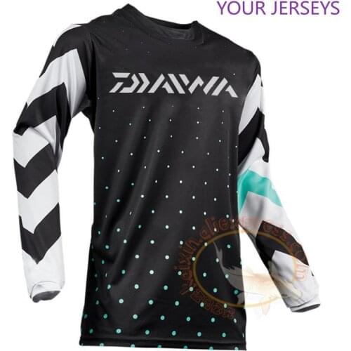 2022 New Summer Fishing Jerseys Men Shirt Breathable Hygroscopicity Quick Dry Anti-UV Clothing XS-5XL Pesca DAIWA Pesca Camiseta