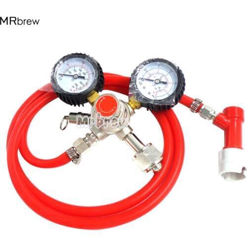 New hot Homebrew Draft Beer Conversion Kit Pin Lock + Co2 Beer Regulator W21.8+1m Beer Tube