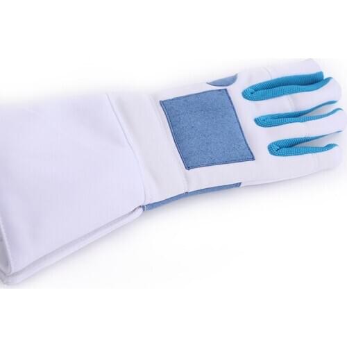 Equipos de esgrima guantes de esgrima lavables para juegos, guantes de aluminio/sabre/Epee