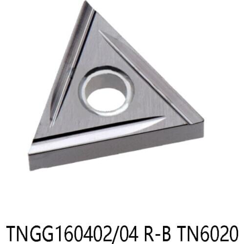 Original TNGG 160402 160404 TNGG160402R-B TNGG160404R-B TN6020 Lathe Cutter TNGG160402 TNGG160404 Carbide Inserts Turning Tools