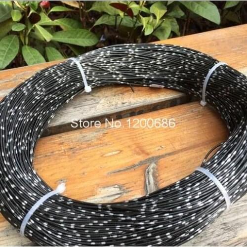 10 Meter 0.3 square black spot High temperature resistant wire and cable AVSS wires have thinner insulation