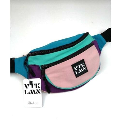 Unisex shoulder and waist bag suitable for daily use