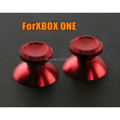 2pcs=1pair For Sony playstation PS4 PS5 XBOX ONE Metal Analog Joystick thumb Stick grip Cap Replacement Gamepad Controller