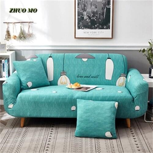 Sofa Slipcover Elastic Universal Modern Sofa Cover All-Inclusive Living Room For Home Decoration 1/2/3/4 Seat Sofa Cover