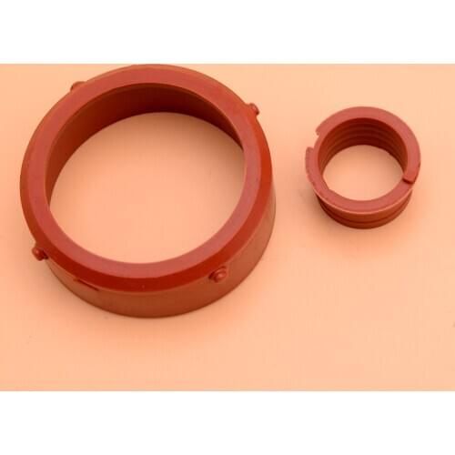 A6420940080 A6420940580 2pcs Red Rubber Engine Breather Turbo Intake Seal Kit Fit For Mercedes-Benz OM642 Car Accessories