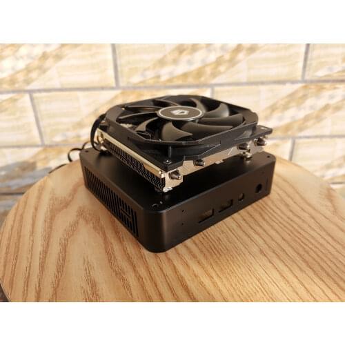 NUC chassis PC radiator version 8 special compatible 115x fastener CNC aluminum alloy