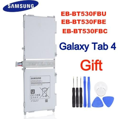 SAMSUNG Original Battery EB-BT530FBU EB-BT530FBC EB-BT530FBE For Samsung GALAXY Tab 4 Tab 4 SM-T530 T531 T533 T535 T537 6800mAh