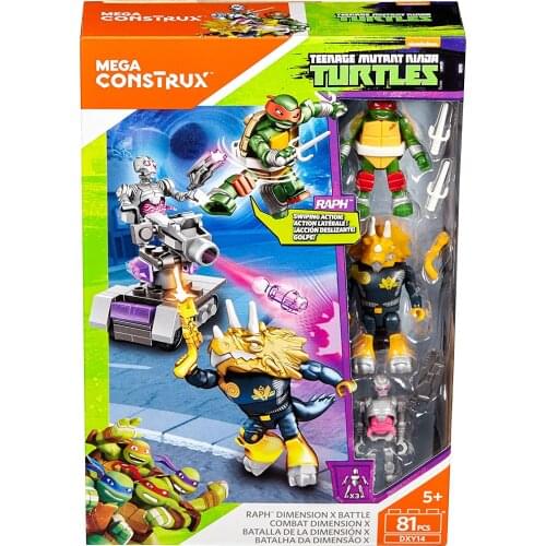 Genuine bulk goods Meijiabao Meigao mega Teenage Mutant Ninja Turtles office toy building block model anime decor anime