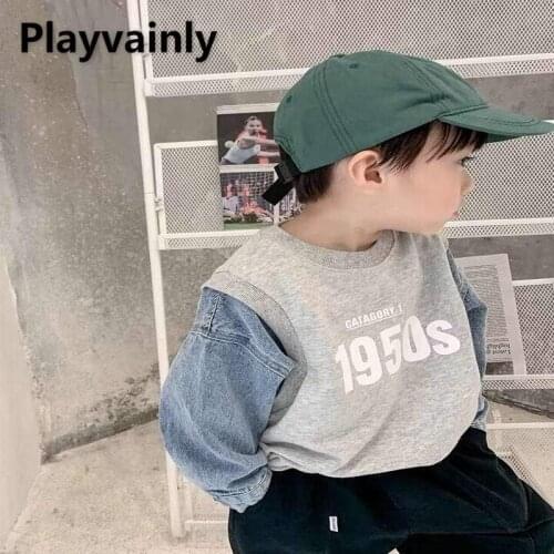 Playvainly Long Sleeve T-Shirts For Boys