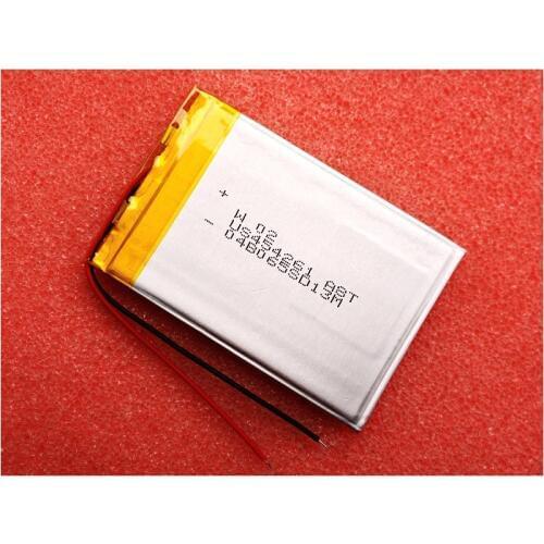 3,7 volt polymer battery 454261, widely used in tablet PCs, mobile power digital products Rechargeable Li-ion Cell