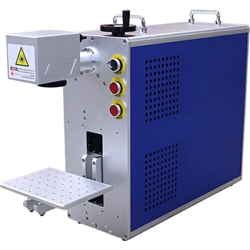 LY portable mini all in one fiber laser nameplate Marking machine Super-laser Max Raycus Fiber laser metal laser engraver engrav