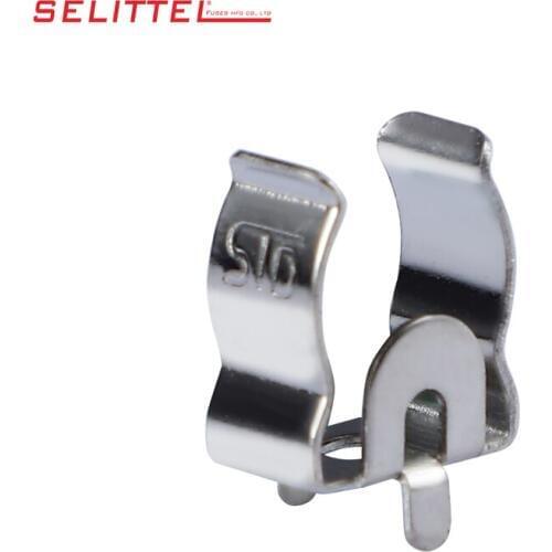 SL-1038-1 Fuse Blocks and Clips/ PCB Fuse Clip for Midget Fuses (13/32") 10x38mm Diameter Fuses