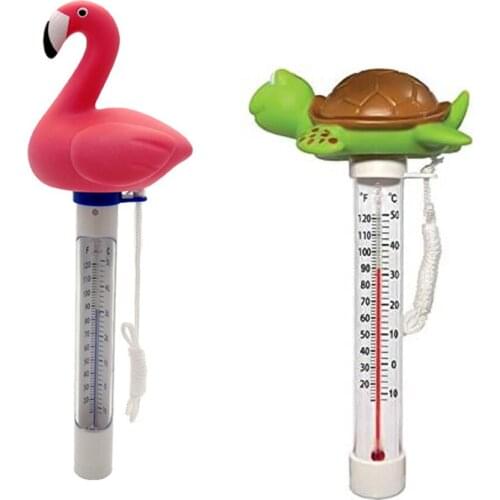Swimming Pool Thermometer Pond Water Animal Thermometer Baby Pool Thermometer for Outdoor Pood Spas Hot Tubs