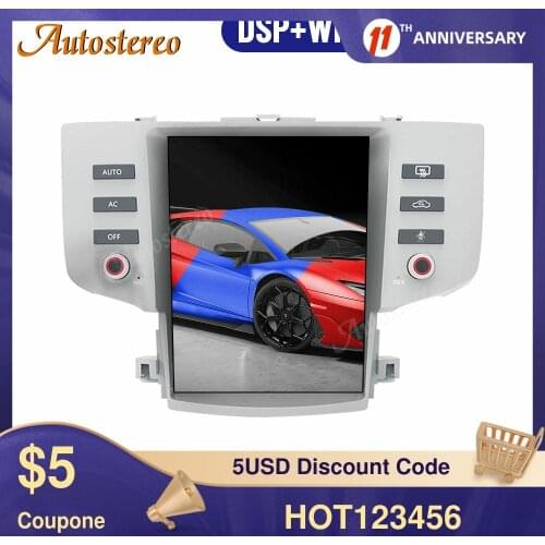 Tesla Style Android 9 128GB Car GPS Navigation For Toyota Reiz 2005-2009 Stereo Head unit Multimedia Player Auto Radio Carplay