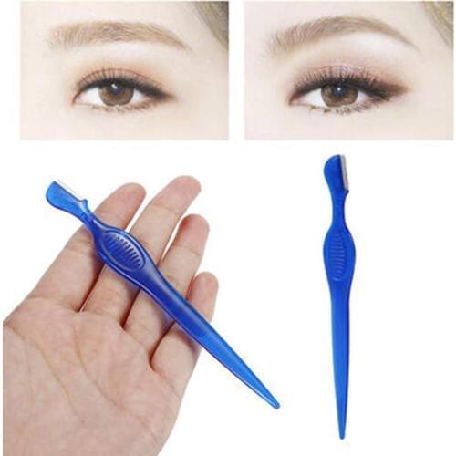 Eyebrow Facial Hair Remover Trimmer Straight Razor Shaper Women Beauty Tool