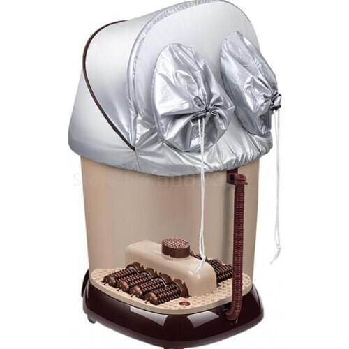 Advanced Barrels Foot Massage Bath Automatic Heating Bubble Foot Barrels A Calf Electric Washing Footbath Foot Bath