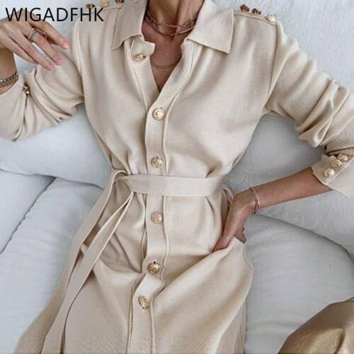 WIGADFHK Fashionable Knitted Dresses