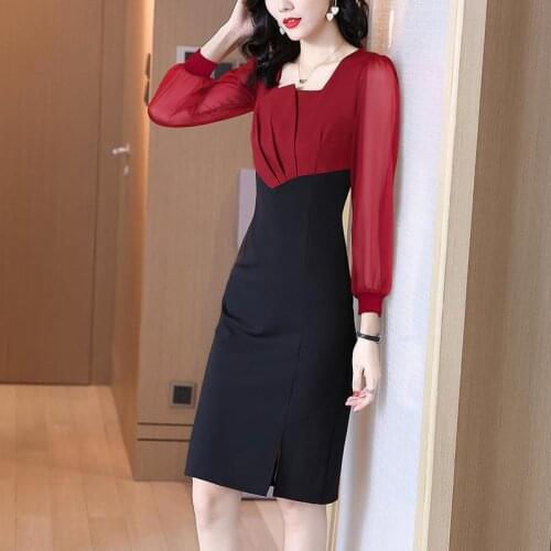 Summer Women Elegant Retro BrocadedO Collar Lapel Lapel Dress Slim Souvenir Specialist Pencil Jacket Bodycon Clothes size