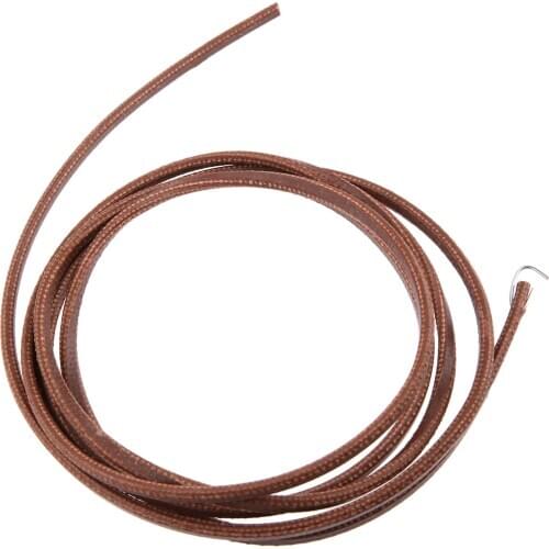 1 Pc 1.75M Leather Belt Treadle Parts with Metal Hook for Old Singer Cabinets and Manual Rocking Foot Pedals Home Sewing Machine