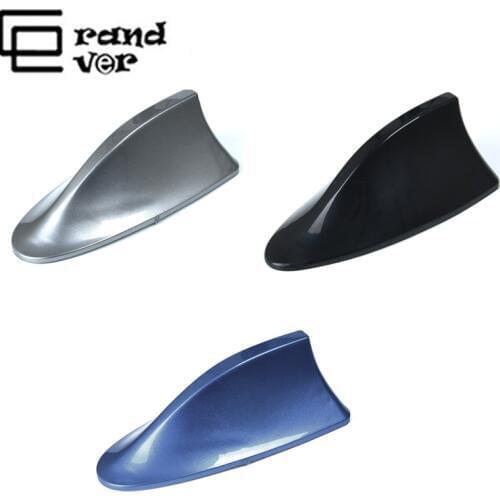 Car Shark fin Antenna Radio FM Design Aerials Antenna Signal Aerials Roof Antenna Punch-free antenna for Auto Car Styling