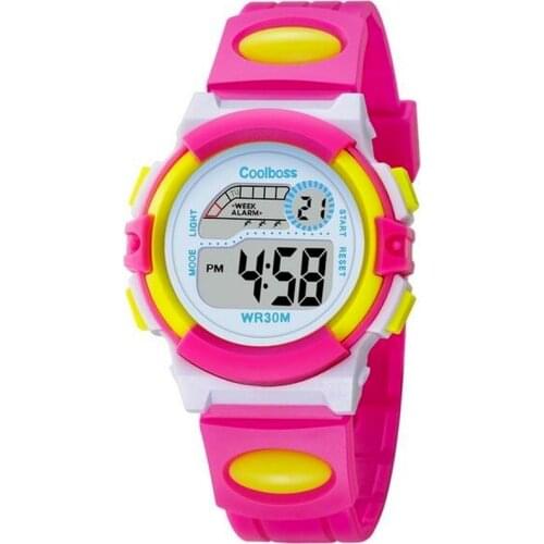2018 New Fashion Clock Children Sports Watches LED Digital Watch Boys And Girls Student Multifunctional Wristwatches