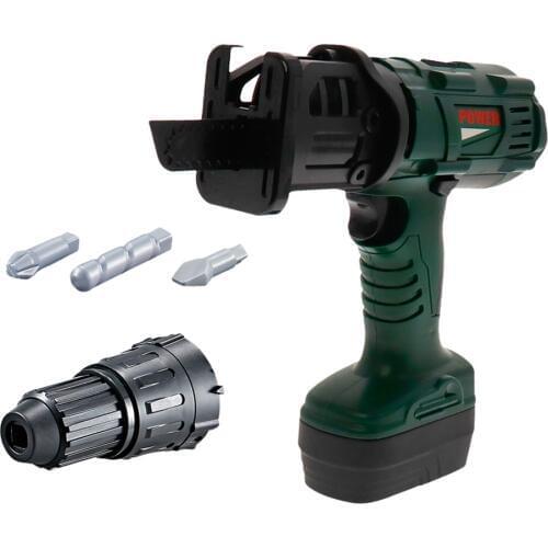 Children Pretend Electric Toy Chainsaw Play House Electric Maintenance Toys