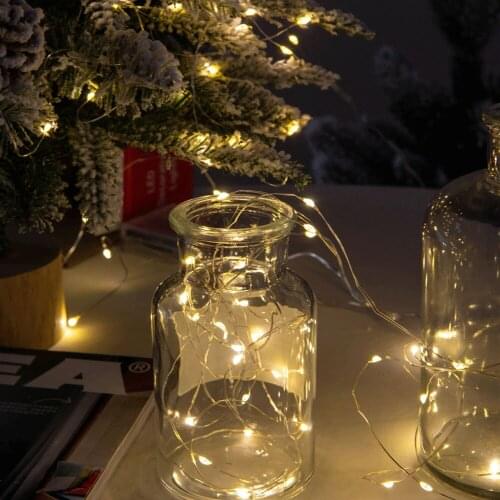 Светодиодные гирлянды с прозрачным проводом IUGFH China At AliExpress