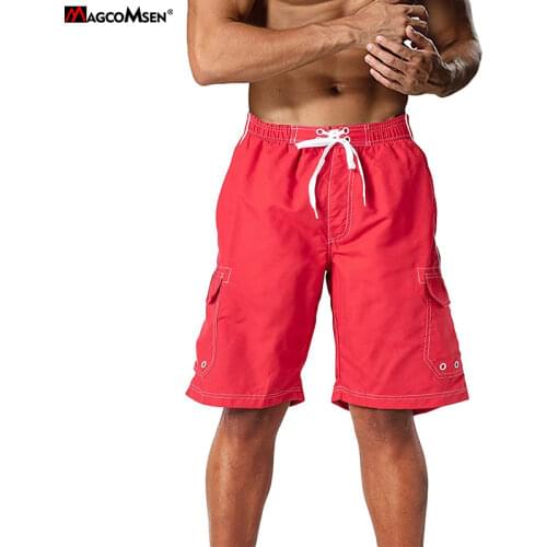 MAGCOMSEN Men's Beach Shorts