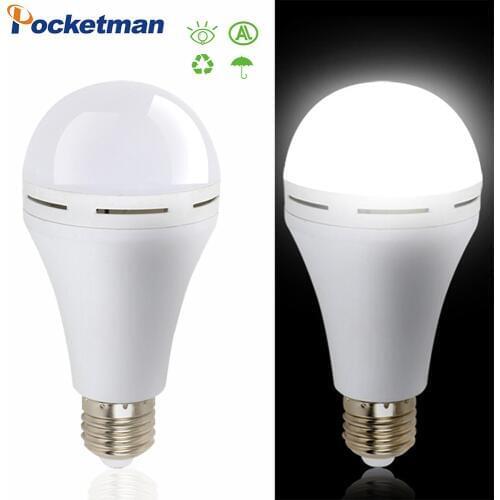 Powerful LED Emergency Light Bulb E27 9W 12W 15W 18W LED Lamp Rechargeable Battery Lighting Lamps for Outdoor Bombillas Lamp