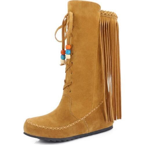 The new national wind in the spring and autumn winter Sue boots tube bigger sizes in 40-1210, 43 female boots